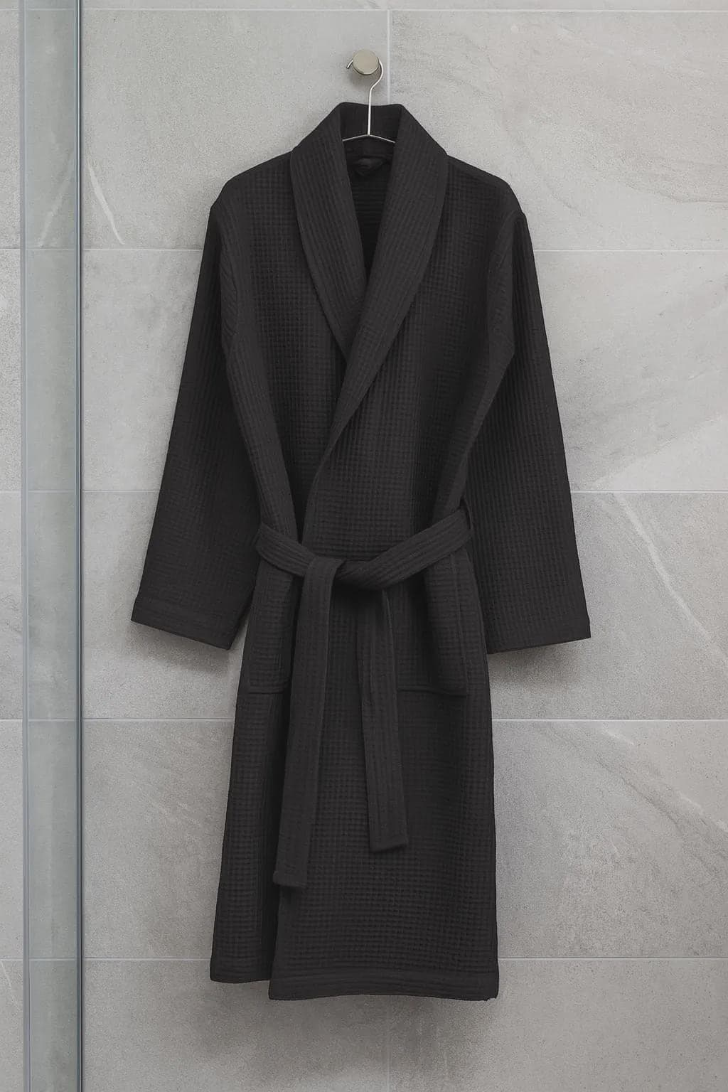 Piqué Bathrobe – Lightweight & Breathable
